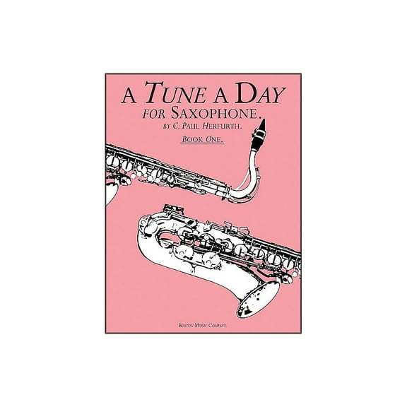 Music Sales A Tune A Day Saxophone Book 1