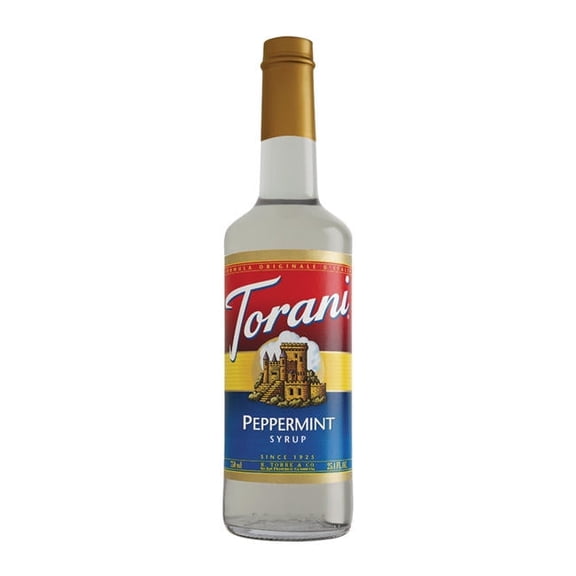 Torani Peppermint Syrup cs 12/750 ml