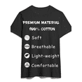 thumbnail image 5 of I'm Single, Feel Free to Change That" Funny Cotton T-Shirt - Perfect for Dates & Casual Wear, Sizes S-XXXL, Black, Best for Christmas, Perfect for Thanksgiving, 5 of 6