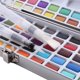 thumbnail image 4 of Juego de pintura de acuarela sólida de 72 colores con 3 pinceles, estuche de metal portátil para profesionales principiantes, herramienta de pintura artística para estudiantes Feliz Sencillez, 4 of 5