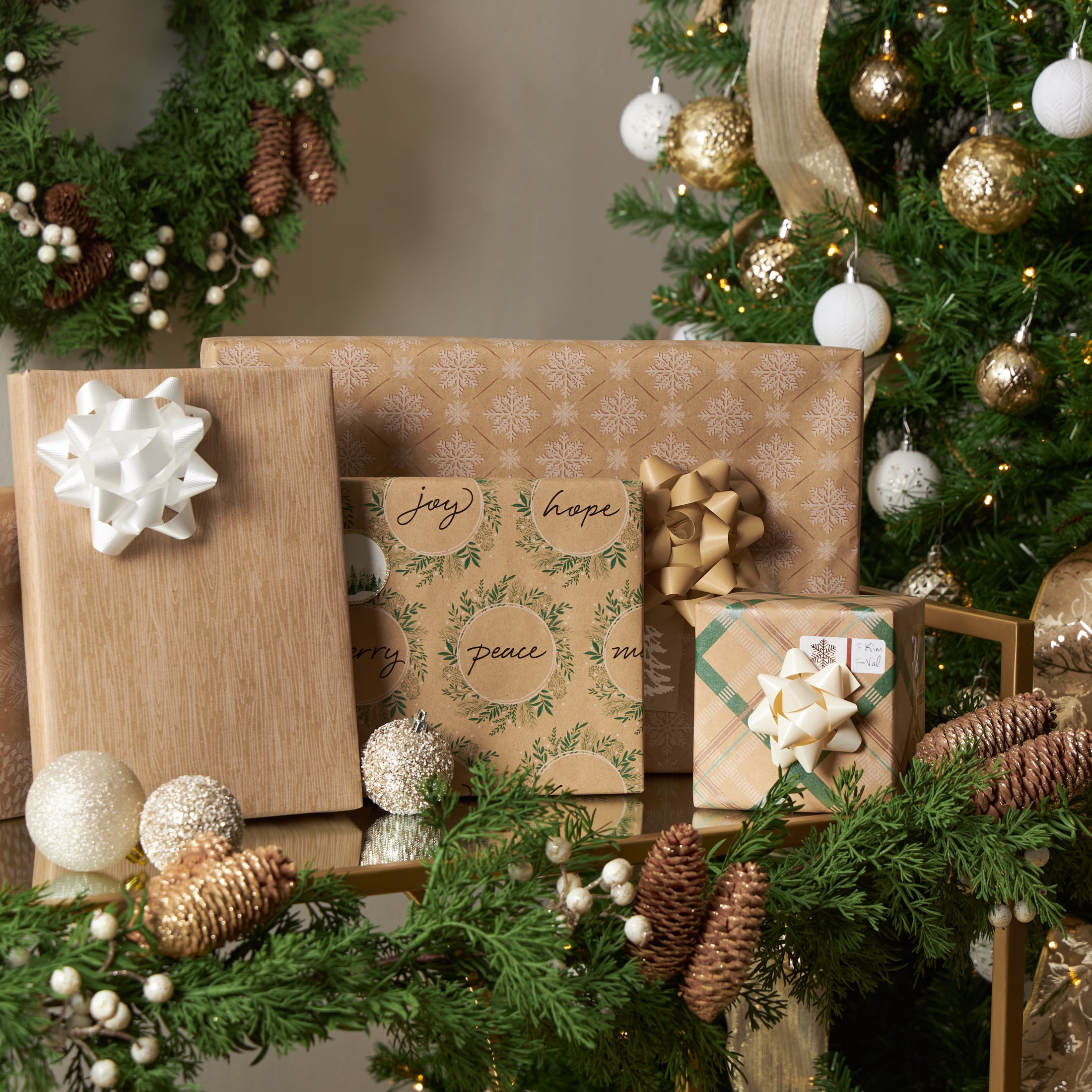 Rustic Christmas Gift Wrapping – Consider the Peel