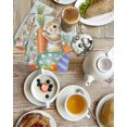 thumbnail image 4 of Easter Kitchen Dish Towels for Drying Dishes Set of 3, Spring Rabbit Tail Eggs Eucalyptus Leaves Wood Waffle Weave Microfiber Hand Tea Bathroom Towels Quick Dry & Absorbent Towel 15.7x23.6, 4 of 7