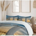 thumbnail image 6 of Ambesonne Pillar Duvet Cover Sets, Marble Pillars, 2-King, Blue Pale Grey, 6 of 7
