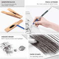 thumbnail image 6 of Art Supplies, Sketching & Drawing Pencils Art Kit with 2 Sketch Pads , Professional Artists Drawing Supplies Set (35 Pieces), 6 of 6