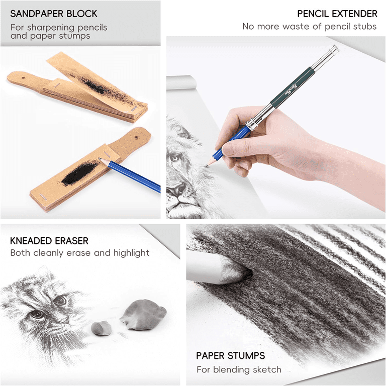 Vigorfun 35 Piece Sketching & Drawing Art Kit photo 6
