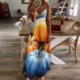 thumbnail image 3 of Thanksgiving Pumpkins Fine Art Sleeveless Dress Summer Dress Woman 2025, 3 of 7