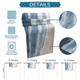 thumbnail image 6 of Summer Ocean Table Runner 72 Inches, Coastal Sea Waves Beach Ombre Blue Bed Runner Dresser Scarves Tabletop for Indoor Outdoor Parties/Ceremony/Banquet, 18" x 72", 6 of 9