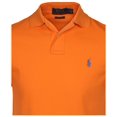 thumbnail image 2 of Polo RL Men's Custom Slim Fit Mesh Pony Shirt (Small, Orange 085), 2 of 2