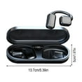 thumbnail image 3 of Hwkond Bluetooth Headphones Wireless Earbuds Wireless Bluetooth Headphones IPX5 Sports On-ear Earbuds Use Remaining Power Display And Stereo HiFi Sound Bluetooth Earphones With Long Battery Life, 3 of 9