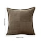 thumbnail image 3 of Fiudx Funda de Almohada Decorativa, Textura Suave Similar a La Lana, Diseño Bordado Acogedor, Estilo Bohemio Moderno, Decoración Estilo Cabaña para Sala de Estar o Sofá, 45 X 45 Cm, Juego de 1, 3 of 6