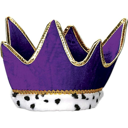 Purple Plush Royal Crown