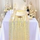 thumbnail image 5 of Camino de Mesa con Lentejuelas de 13 X 70,86 Pulgadas de Largo, Tela Brillante y Brillante para Niñas, Ideal para Bodas, Fiestas de Cumpleaños y Decoración de Verano., 5 of 6