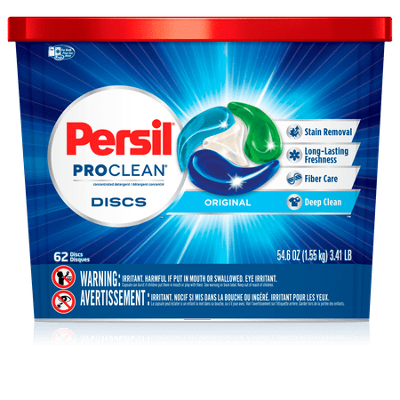 Persil ProClean Discs Laundry Detergent, Original, 62