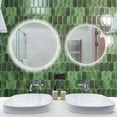 thumbnail image 2 of 10Pcs Peel and Stick Backsplash,12'' x 12'' Heavy-Duty Self-Adhesive Vinyl Wall Tiles for Kitchen,Bathroom, 2 of 8