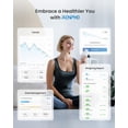 thumbnail image 4 of TEMOGU-Body Fat Scale Smart BMI Scale Digital Bathroom Wireless Weight Scale, Elis 1 Body Measurements with Smartphone App sync with Bluetooth (Red Gradient, 11"/280mm), 4 of 4