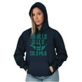 thumbnail image 3 of Fishing Beer Drinkers Funny Joke Cool Unisex Plus Fleece Graphic Hoodie Brisco Brands 2X, 3 of 4