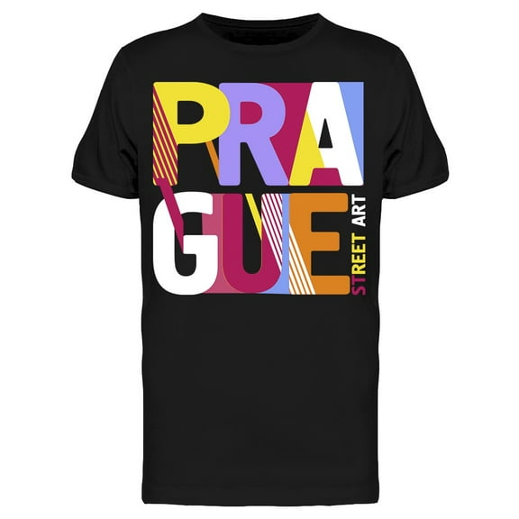 Cute Colorful Lettering T-Shirt Men -Image by Shutterstock, Male Medium