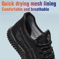 thumbnail image 4 of AUXDIQ Steel Toe Work Shoes for Men Women Construction Industrial Safety Sneakers, 4 of 6
