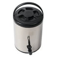 thumbnail image 1 of Dispensador De Bebidas Con Aislamiento De Acero Inoxidable, Dispensador De Bebidas Frías Y Calientes, Doble Capa, Negro, Gran Durabilidad Para Tiendas De Bebidas Para Escuelas, 1 of 7