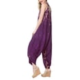 thumbnail image 4 of HAPPY BAY Women's Summer Spaghetti Strap Rompers Playsuit US 14-16W Purple-C130, 4 of 5