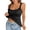Black, variant on Lixiuxyad Summer Tank Tops Tank With Built In Bras Lace Spaghetti Strap Camisole Casual Padded Sleeveless Ribbed Shirts,Beige