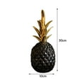 thumbnail image 5 of deevoka Collectible Decorative Pineapple Statue, Household Pineapple Sculpture, Ornament Black, 5 of 5