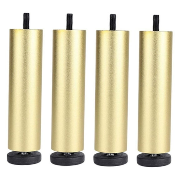 4pcs Alloy Legs for Bed Golden