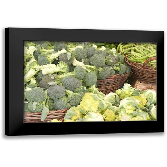 Love, Maureen 14x11 Black Modern Framed Museum Art Print Titled - Produce Stand I