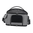 thumbnail image 1 of Bolsa de transporte para mascotas Salvador Transportín para gatos Lado suave Gris, 1 of 10