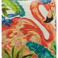 thumbnail image 4 of Saro Lifestyle Flamingo Design Down Filled Throw Pillow, 4 of 5
