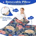 thumbnail image 3 of Pioneer Flower Floral Print Pattern Toddler Nap Mats for Kids Preschool,Sleeping Mat Bag or Kids,Toddler Sleeping Bag,Toddler Nap Mat or Daycare, 3 of 6