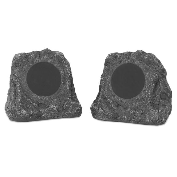 Innovative Technology INN-ITSBO-513P5 Bluetooth Outdoor Rock Speakers, Pair