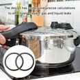 thumbnail image 3 of YIEMEEN 2Pcs Silicone Gasket for Pressure Cookers Offering Superior Sealing Rings, 3 of 5