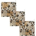 thumbnail image 7 of Abstract Tropical Leaves Baby Muslin Washcloths Soft Absorbent Face Towel, 3 PCSGrunge Leopard Camouflage Spots Burp Cloths Cotton Bath Wipes Infant Wash Cloth for Newborn Boys Girls 12"x12", 7 of 7