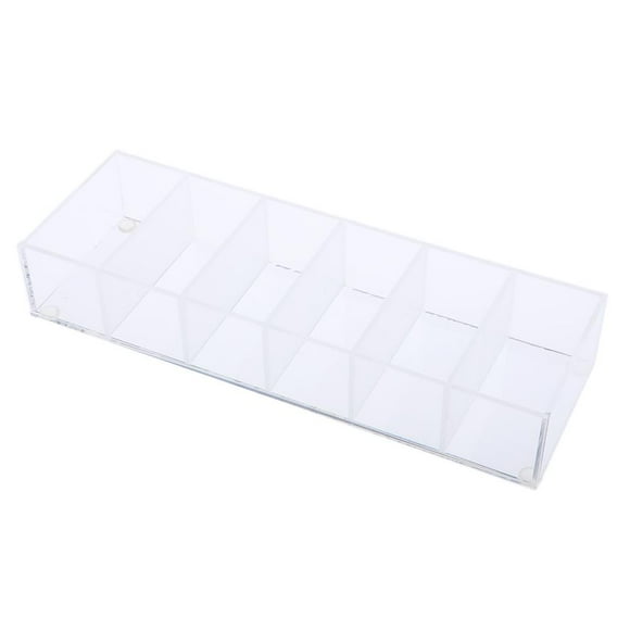 Acrílico Maquillaje Organizador Cosmético de Anillos / Lápiz shamjiam Compact Powder Case Holder