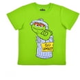 thumbnail image 4 of Sesame Street Boy's 4-Pack Elmo, Cookie Monster, Oscar and Big Bird Tee Shirt Set, 4 of 7
