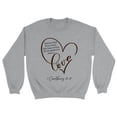 thumbnail image 1 of LOVE Crewneck Sweater ( Color:Sports Grey; Size:S;), 1 of 1