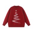 thumbnail image 6 of LVHAOGJOB Christmas Sweaters for Women Long Sleeve Tops Warm Winter Womens Blouse Graphic, 6 of 6
