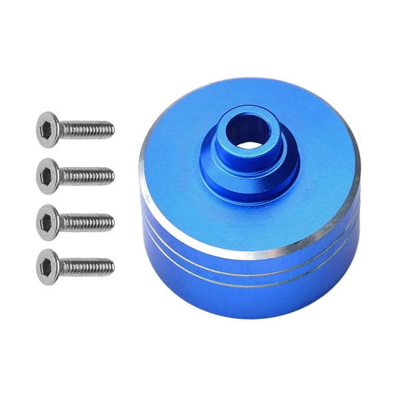 1/10 Repuestos Carcasa diferencial Carcasa de caja de engranajes de coche RC Carcasa de engranaje diferencial azul