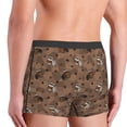 thumbnail image 5 of Balery Warm Coffee Pattern Men's Boxer Briefs, Soft and Breathable Cotton Underwear with nylon Waistband-X-Large, 5 of 9