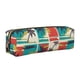 thumbnail image 1 of Fotbe Colorful Hawaii Palms Estuche para Lápices de Cuero con Estampado, Estuche con Cremallera Resistente, Organizador Compacto y Elegante para Papelería, 1 of 7