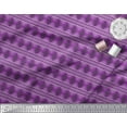 thumbnail image 2 of Soimoi Crepe Silk Fabric Diamond & Paisley Block Decor Fabric Printed Yard 42 Inch Wide, 2 of 3