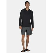 George Men's and Big Men's Hooded Sun Shirt with Long Sleeves, UPF 50+, Sizes S-3XL