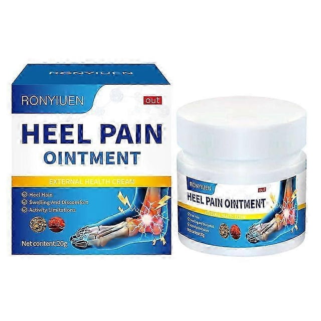 Heel Pain Ointment, Heel Pain Ointment Cream, Natural Soothing Cream For Heels, Wrists, Ankles, Creams For Men & Women