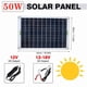 thumbnail image 3 of 50W 12V Solar Panel Submersible Pump Kit, 800L/h for Small Pond, Pool, Fish, Birdbath, Hydroponics, 3 of 5