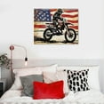 thumbnail image 5 of Autua Dirt Bike Canvas Wall Art Print For Living Room Bedroom Office 20x16in, 5 of 6