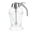 thumbnail image 1 of Binwennn Click And Carry 7oz Syrup Dispenser Durable Glass Dilute Syrup Pot With Silicone Bottom Acrylic Base For Olive Oil Syrup Distribution Syrup Dispenser, 1 of 8