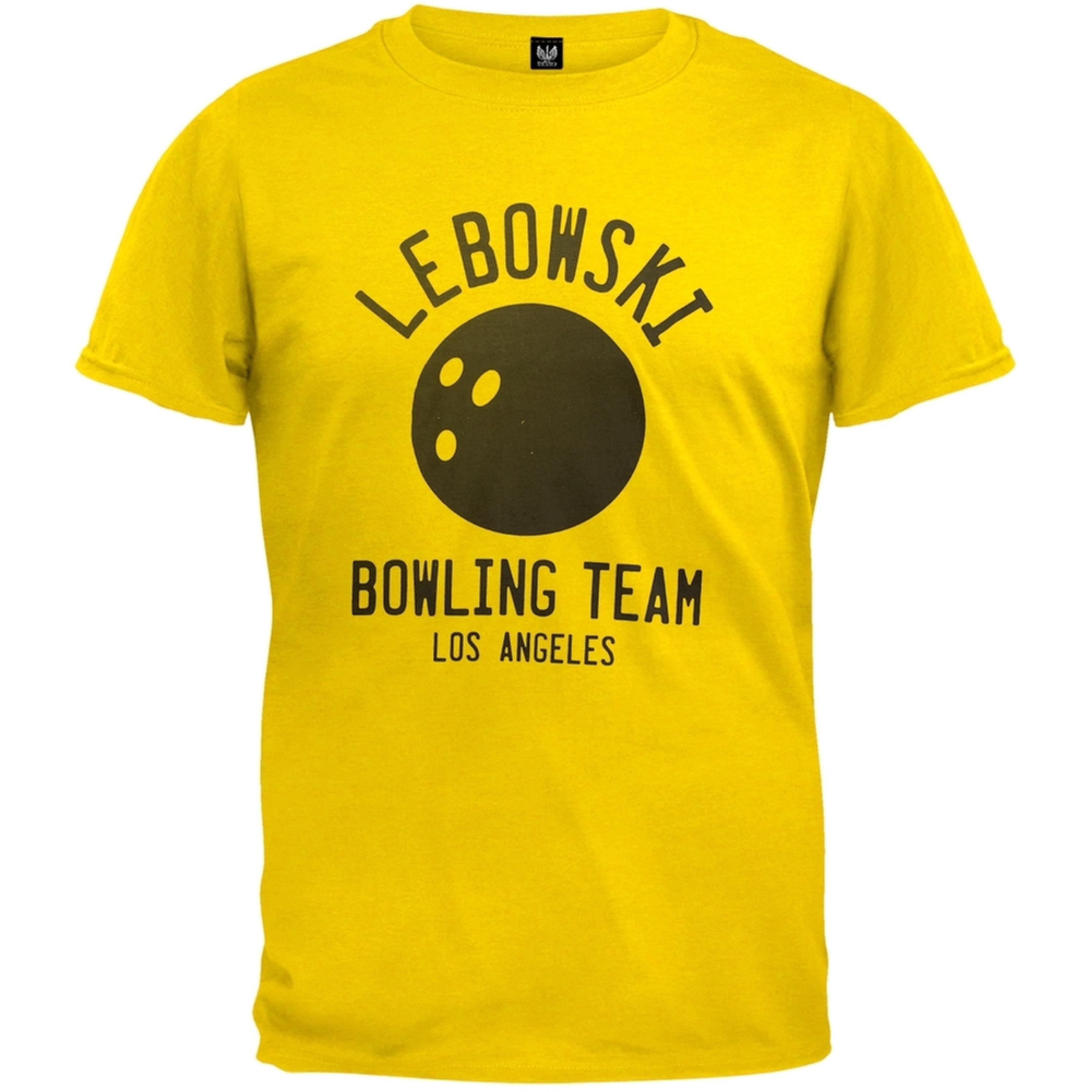 The Big Lebowski - Big Lebowski - Bowling Team T-Shirt - Walmart.com.