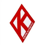 Kappa Alpha Psi Fraternity Diamond w/ Group Name Embroidered Appliqu Patch Sew or Iron On Greek Blazer Jacket Bag Nupe (Diamond Group Name Patch)