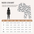 thumbnail image 4 of Balery Retro Rooster Conjunto de Pijama con Estampado para Mujer, Conjunto de Dos Piezas con Manga Larga, Ropa de Dormir Suave con Bolsillos, Pijamas Cómodos-Medium, 4 of 7